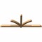 Ekena Millwork Redmond Smooth Timber Gable Bracket, Western Red Cedar, 96"W x 36"H x 3 1/2"D x 3 1/2"F, 9/12 Pitch GBW096X36X0404RED00SWR - alternate 5